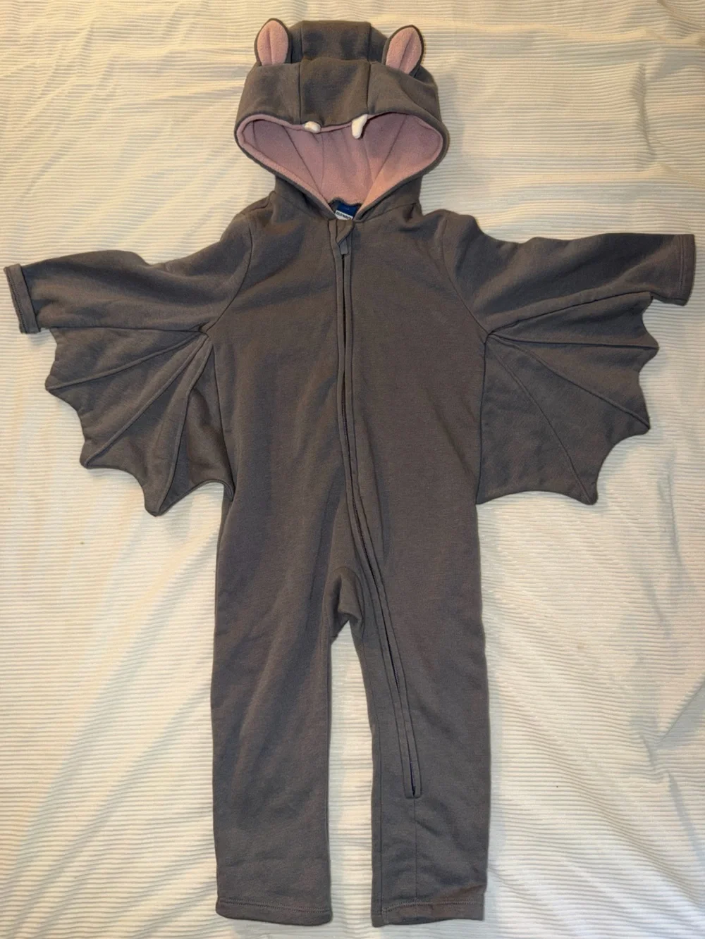 Unisex Matching Bat One-Piece Costume Toddler 2t Halloween Outfit NWOT